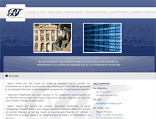 Tablet Screenshot of bayard-finance.com